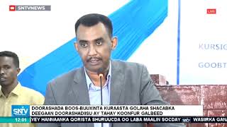 🔴 DOORASHADA BOOS-BIXINTA KURAASTA GOLAHA SHACABKA DEEGAANKA DOORASHADIISU AY TAHAY KOONFUR GALBEED