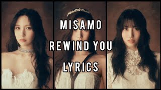 MISAMO - Rewind You Lyrics