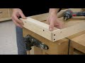 diy folding outfeed table for table saw mobile workbench ep 6