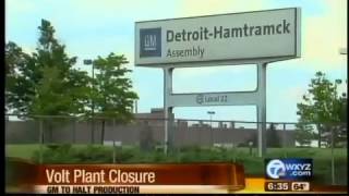 GM Idles Volt Production At Detroit-Hamtramck Assembly Plant