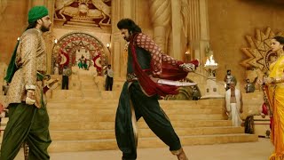 Roaring Scene Of Baahubali 2|| Baahubali Cuts Head Of Sethupathi|| In Telugu|| Full HD 1080P Blu-ray