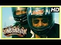 Mankatha Tamil Movie | Ajith's new plan to flick the money | Ajith steals the money | Bike Scene