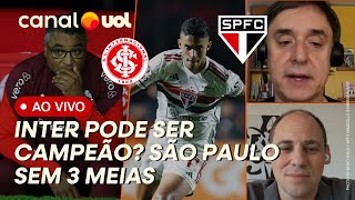 🔴 INTER PODE ‘AJUDAR’ O PALMEIRAS? ROGER MACHADO SONHA COM TÍTULO! SÃO PAULO DEVE PERDER MEIAS!