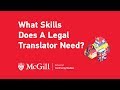 What Skills Does A Legal Translator Need?