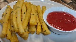 Long spicy fries....try this amazing mouthwatering 😍 recipe... simplified recipes 😋