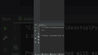 The division in Python #shorts