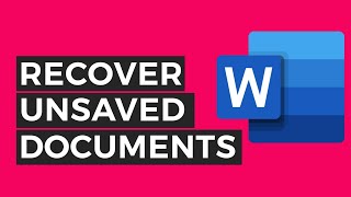 How to Easily Recover An Unsaved or Accidentally Closed Word Document