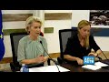 Von der Leyen a Lampedusa: «Contro i trafficanti serve il pugno duro»