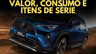 Toyota Yaris Cross 2025: Vazam Informações! Valores, Consumo e Equipamentos!