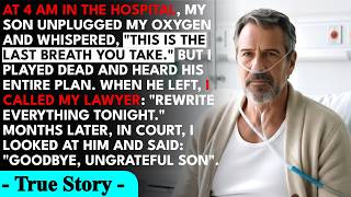 My Son Tried To Kill Me In Hospital: "This Is The Last Breath You Take" He Whispered As He Unplug...