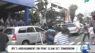 NewsLife: Enrile's arraignment on PDAF scam set tomorrow || July 10, 2014