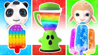 Rainbow Juice Song | Colors Song | How Much Water Is Enough to Drink? Kids Song | Kids Cartoon