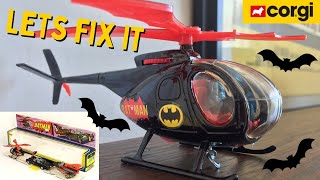 Corgi Batman Restoration: Unveiling the Legendary Batcopter