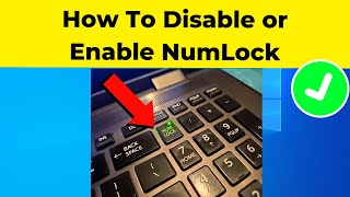 How To Disable or Enable NumLock At Windows 10 Startup | 2024