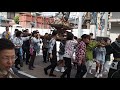 令和元年　お祭り散歩　品川　荏原神社　宮本　中神輿（女神輿）渡御　2019.6.8