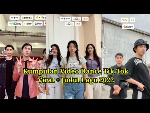 Kumpulan Dance Tik Tok Viral + Judul Lagu 2022 || Dance Tik Tok Viral ...