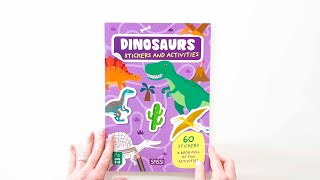 Sassi Junior. Stickers e attività - I dinosauri