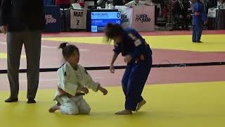 Carmen vs Terry International Judo Junior Olympics 2024