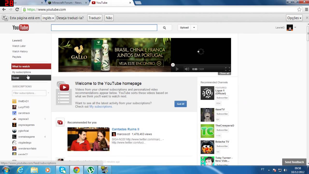 Como Configurar O Novo Layout Do Youtube! - YouTube