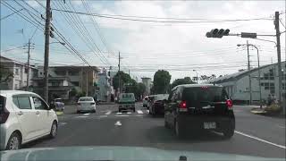 車載動画　鹿児島市　中央高前～郡元交差点～オプシアミスミ　風景（1 2）