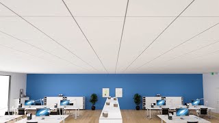 Rockfon® System Ultraline E™ | Plafond Installatie Systeem