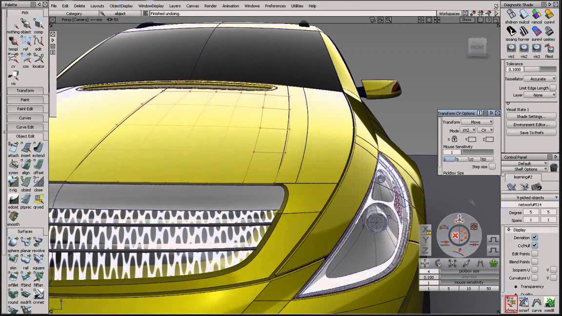 Alias Automotive 2014 Surface Modeling & Class-A Surfacing - Align Tool ...