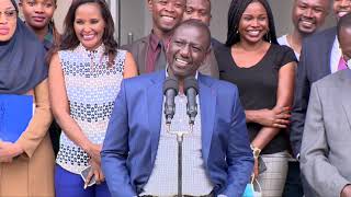 Stephen Letoo Shares Light Moment with DP Ruto