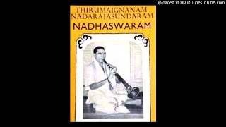 Thirumeignanam TP Natrajasundram  Nadaswaram - Naane Unnai - Hamsanandi-Guruvayurappan Athishtanam .