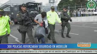 300 nuevos policías reforzarán la seguridad en Medellín [Noticias] - Telemedellín