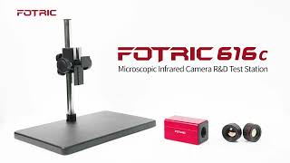 FOTRIC 616C R\u0026D Station Thermal Camera with Infrared Detector 384x288 and Optional 50μm Macro Lens