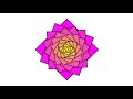 Simple Python Turtle Graphic and Code: Overlapping Squares