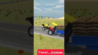 Sidhu Moose wala modified HMT 5911 tractor game video #short #virel