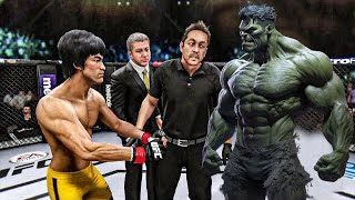 Bruce Lee vs. Hulk  - EA Sports UFC 3 - Epic Fight 🔥🐲