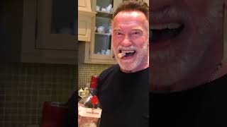 Arnold Schwarzenegger Secret Ingredient To Stay In Shape 😂 #Shorts