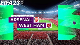 FIFA 23 | Arsenal vs West Ham United - Match Premier League Season - PS5 Gameplay