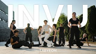 [KPOP IN PUBLIC | ONE TAKE] TAEYEON (태연) - 'INVU' | Dance Cover by ADT from Spain