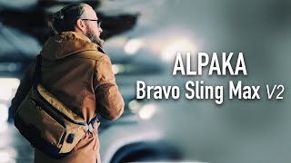 Сумка слинг ALPAKA Bravo Sling Max V2 - Обзор