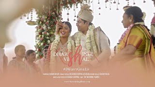 I Won't Give Up | Dharshinee & Vishal | The Wedding Filmer