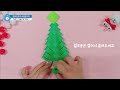 밤비놀이터 색종이 접기로 쉬운 겨울모빌 만들기 눈꽃모빌 트리모빌 만들기 diy winter mobile