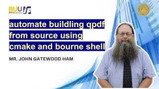 automate buildling qpdf from source using cmake and bourne shell