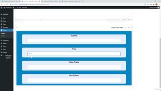 003 Insert Custom Fields Data into Database Table