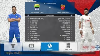 PERSIB BANDUNG VS SHANGHAI SIPG (MATCHDAY 4 ACL 2020) PES 2017 PC