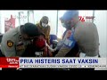 Fobia Jarum Suntik, Pria Bertato Menjerit Histeris saat Vaksinasi COVID-19 - iNews Malam 07/08