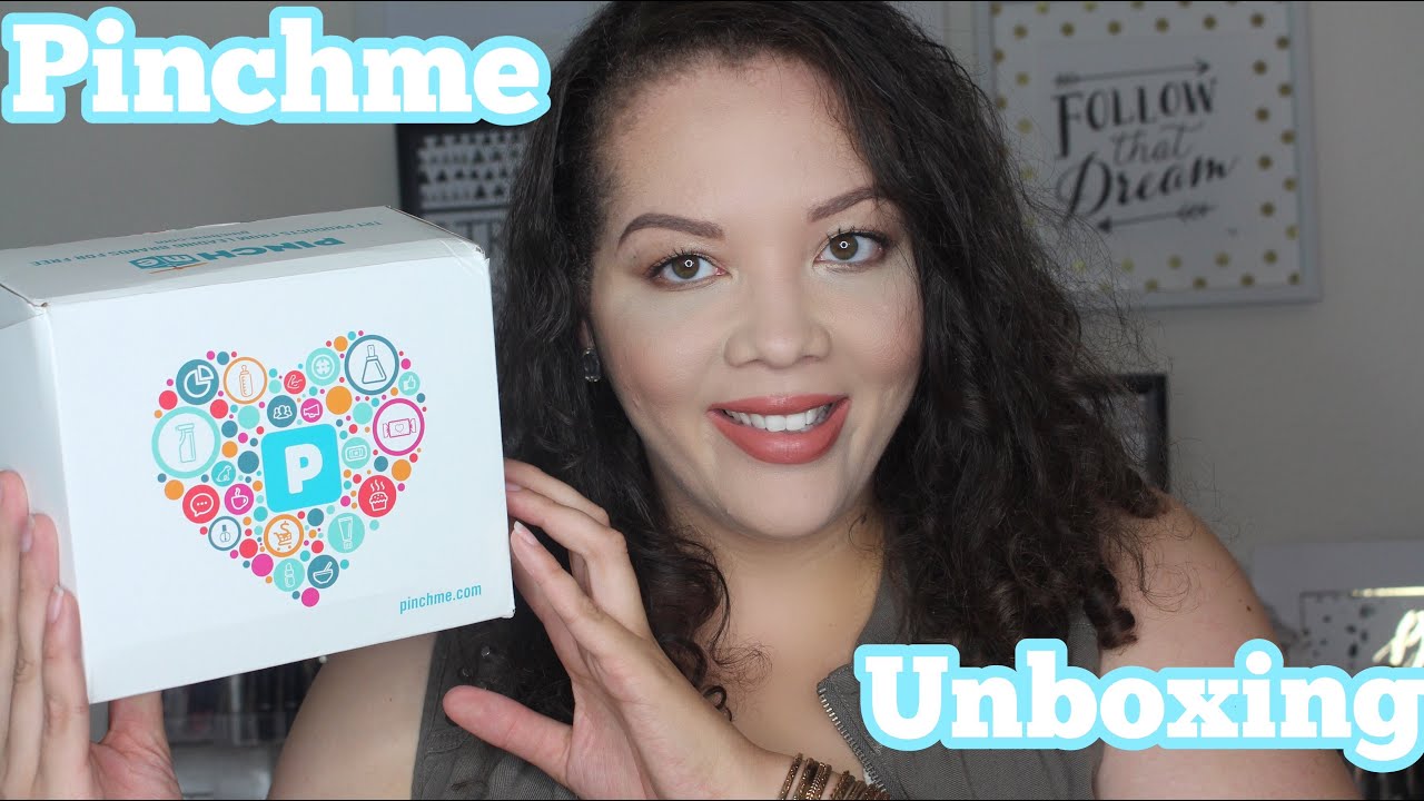 PINCHme Unboxing How To Get Free Samples - YouTube