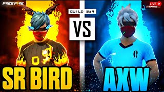 BEST GUILDWAR : SR BIRD X AxW ⚔️ @srbird1835 #freefire