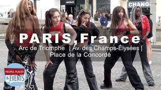 Arc de Triomphe - Av. des Champs-Élysées I Paris France | A Walking Tour - With Captions/Subtitles
