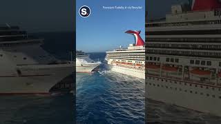 Massive Cruise Ships Crash!