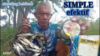 CARA MERANGKAI DAN MEMASANG MATA KAIL UNTUK MEMANCING IKAN BELANAK