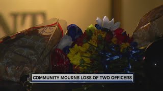 Brookhaven community mourns the loss of two officers