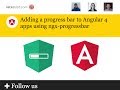 Let’s add a progress bar to Angular 4 apps using ngx-progressbar